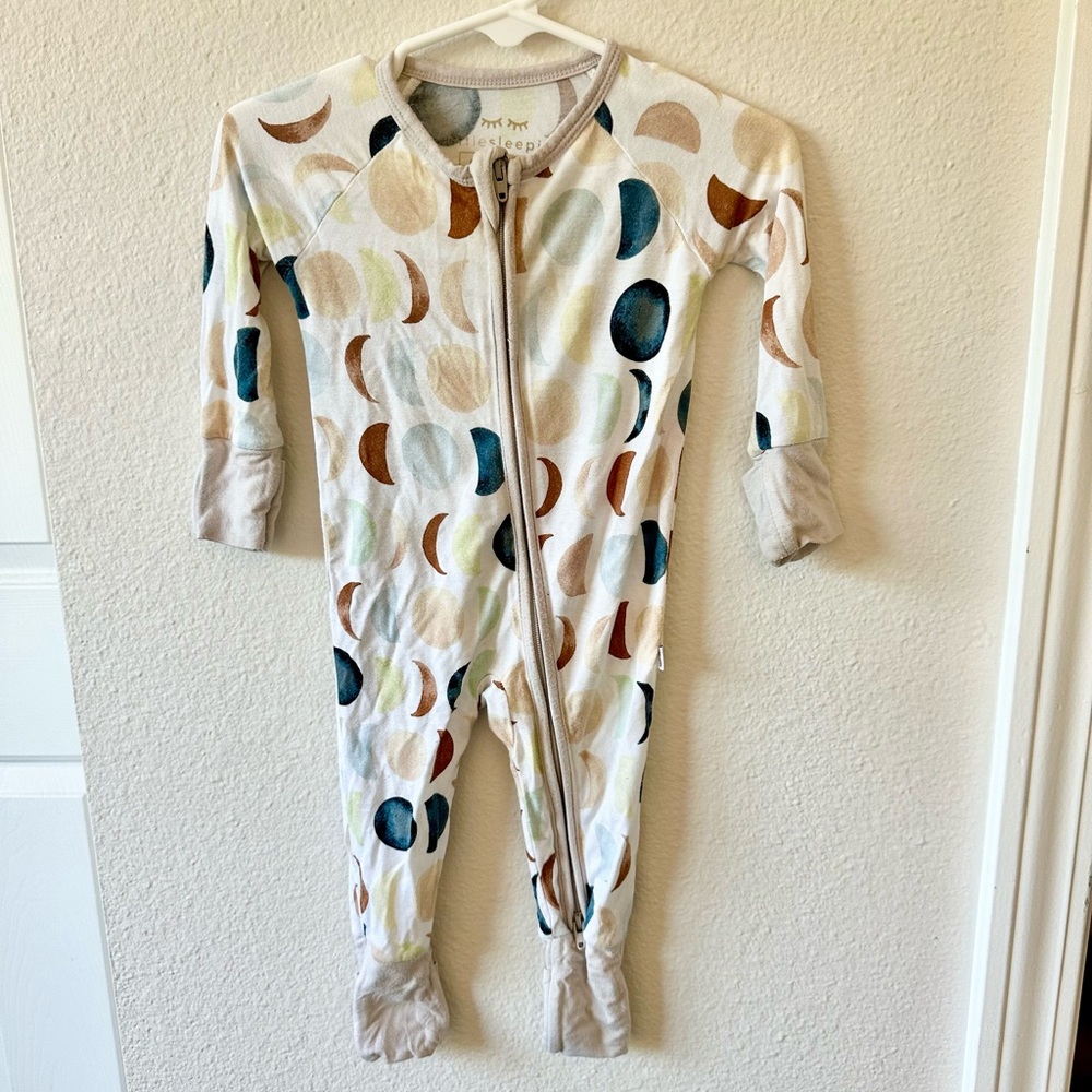 Little Sleepies Luna Neutral Zippy 0-3